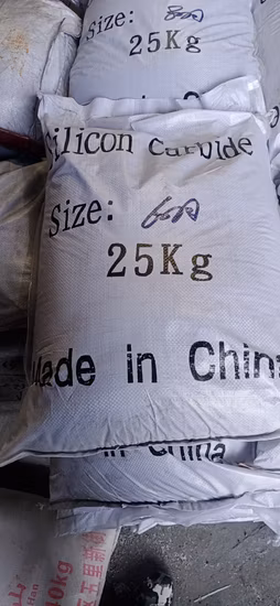 Schleifmittel aus schwarzem Sic-Siliziumkarbid zum Schleifen