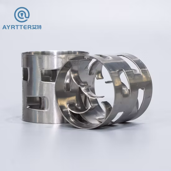 SS304 SS316 25 mm, 38 mm, 50 mm Metallhüllenring-Ethan-Entschwefelungsindustrie
